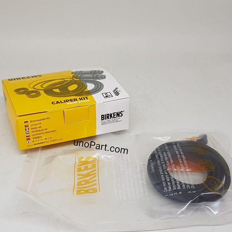 Caliper Seal Sil Kit Karet Rem Kaliper Depan Birkens Honda Brio 13- / Jazz New City GD3 GD8 2003-2008 IDSI VTEC /  City Z 1996-2002 / Grand Civic 1988-1991 SH4 / Civic Genio Estilo / Suzuki Karimun Es - foto 2