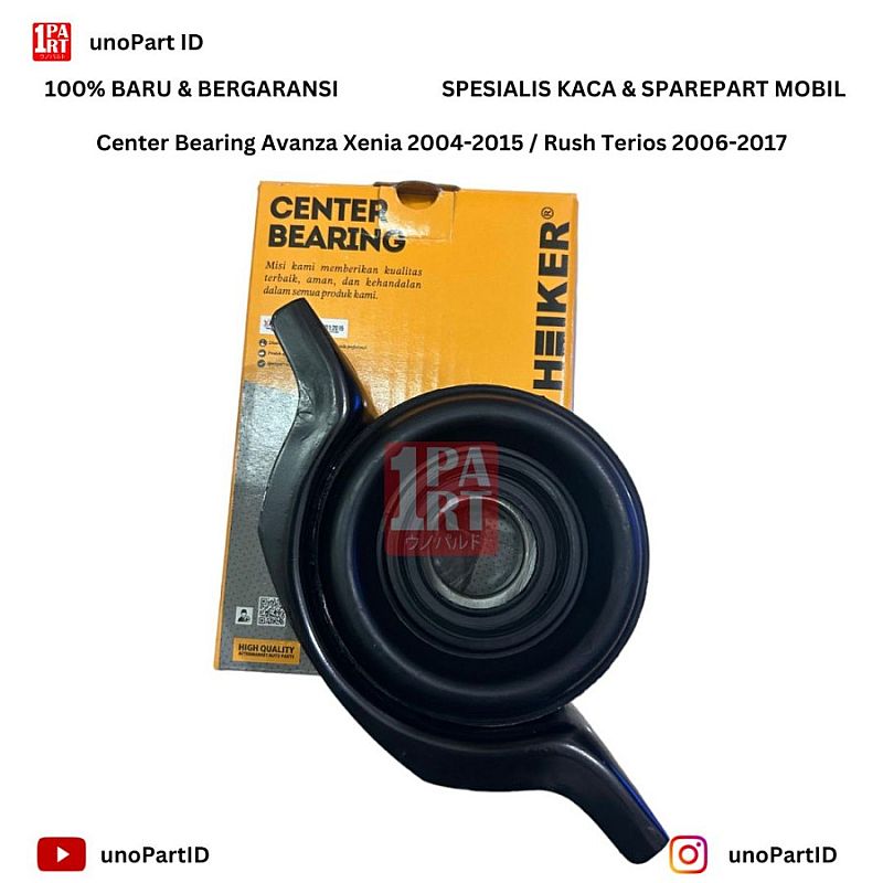 Center Bearing Laher Gantungan Kopel Heiker Toyota Daihatsu Avanza / Xenia / Terios / Rush SNI KAN OEM 37230-BZ010 37230BZ010 - foto 2