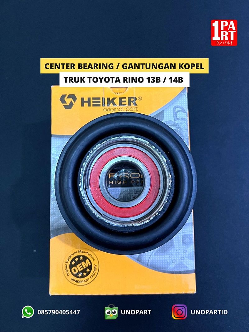 Center Bearing/Laher/Gantungan Kopel Assy Dyna Rino 13B / 14B - foto 3