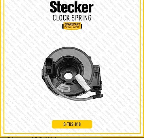 Clock Spring Kabel Spiral Fleksibel Flexible Steer Stir Klakson Airbag Tombol Musik Volume Suara Stecker Toyota All New Avanza Gen2 Tipe Veloz 2011-2014 SNI KAN OEM 84306-OK130 84306OK130 by Unopart I - foto 3