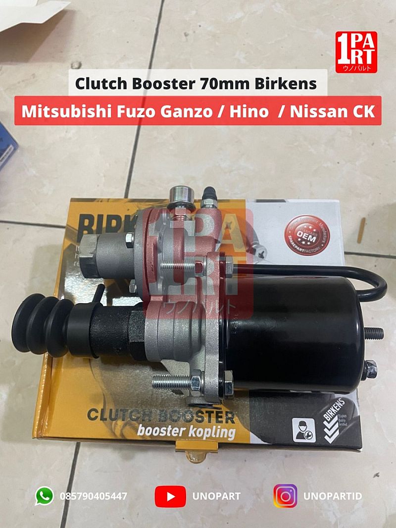 Clutch Booster/ Kopling 70 mm Fuso Ganzo / Hino Jumbo/ Nissan CK/ CWB - foto 2