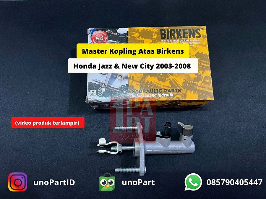 Clutch Cylinder Master Kopling Atas Birkens Honda Jazz New City GD3 GD8 SNI KAN OEM 46920-SAA-J03 46920SAAJ03 - foto 3