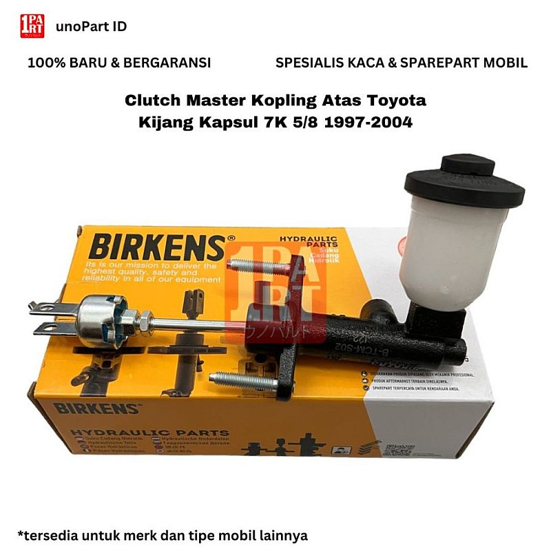 Clutch Master Kopling Atas Birkens Toyota Kijang Kapsul 7K (5/8) SNI KAN OEM 31410-38040 3141038040 - foto 3