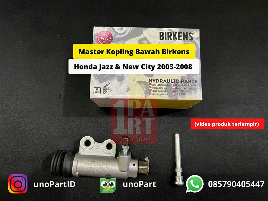 Clutch Master Kopling Bawah Slave Honda Jazz New City GD3 GD8 2003-2008 46930-SAA-013 - foto 5