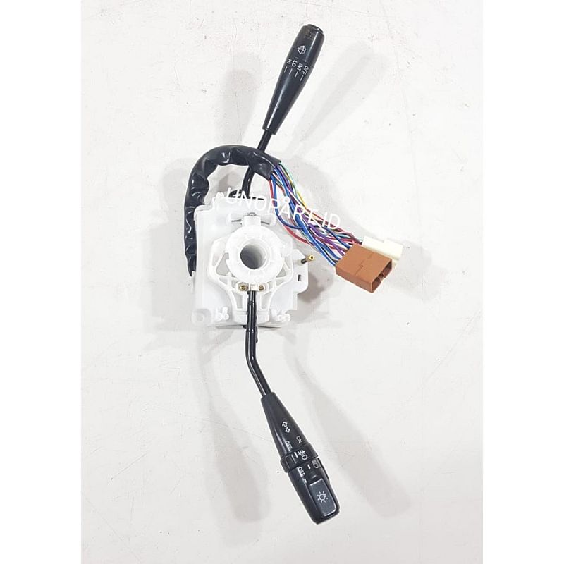 Combination Switch Saklar Tuas Kombinasi Lampu Wiper Stecker Toyota Rinosaurus Rhino Rhyno 130HT 130 HT / Hino Dutro 130HD 103 HD 12V 12volt 12 Volt SNI KAN OEM 84310-0W011 843100W011 - foto 2