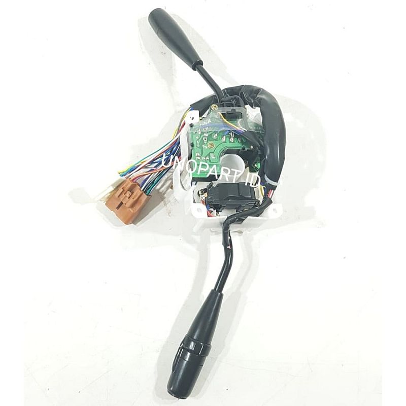Combination Switch Saklar Tuas Kombinasi Lampu Wiper Stecker Toyota Rinosaurus Rhino Rhyno 130HT 130 HT / Hino Dutro 130HD 103 HD 12V 12volt 12 Volt SNI KAN OEM 84310-0W011 843100W011 - foto 3