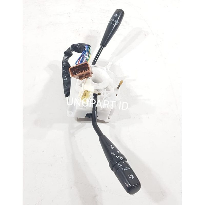Combination Switch Saklar Tuas Kombinasi Lampu Wiper Stecker Toyota Rinosaurus Rhino Rhyno 130HT 130 HT / Hino Dutro 130HD 103 HD 12V 12volt 12 Volt SNI KAN OEM 84310-0W011 843100W011 - foto 5
