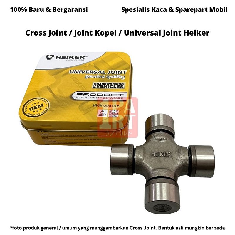 Cross Universal Kopel Couple Joint Heiker Daihatsu Taruna / Espass S92 / Delta V83 / Taft GT F70 SNI KAN OEM 04371-87303 - foto 3