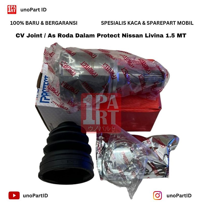 CV Joint / As Roda Dalam Protect Nissan Livina 1.5 MT Drive Shaft - foto 3