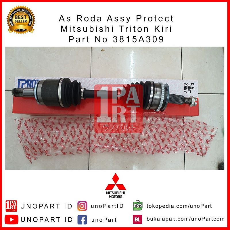 CV Joint As Roda Assy Protect Mitsubishi Triton LH OE No 3815A309 - foto 4