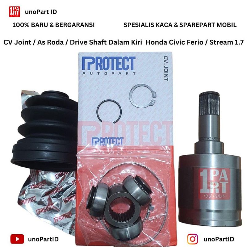 Cv Joint As Roda Dalam Kiri Honda Civic Ferio / Stream 1.7 Protect - foto 3