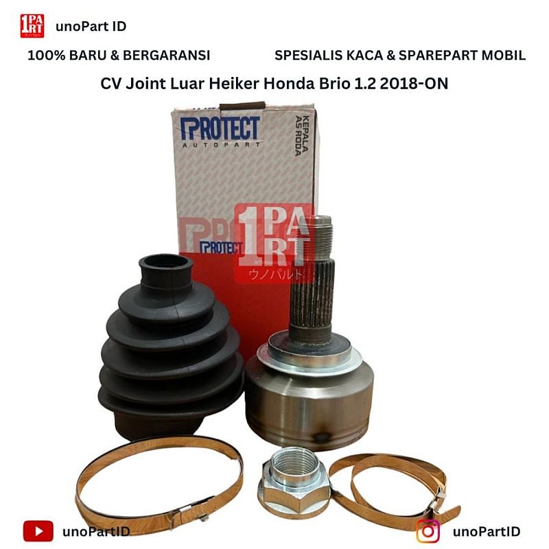 CV Joint As Roda Luar Protect Honda Brio 2018-Ke Atas HO-1-892 - foto 3