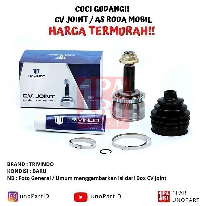 CV Joint As Roda Luar Trivindo Ford Escape 2.0 3.0 OEM No GG16-25-50X - foto 5