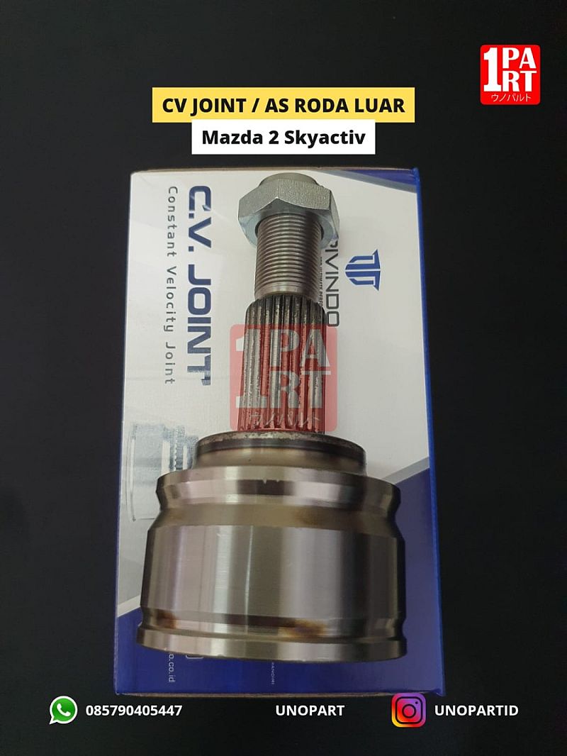 CV Joint As Roda Luar Trivindo Mazda 2 Skyactiv 2014-2020 FTT2-25-50X - foto 5