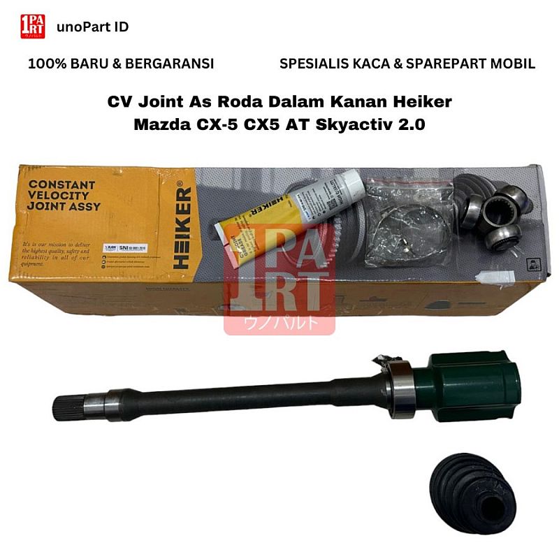 CV Joint As Roda Tarik Kopel Dalam Kanan Heiker Mazda CX-5 CX5 KE 2012-2017 AT Matic 2.0 SNI KAN OEM - foto 4