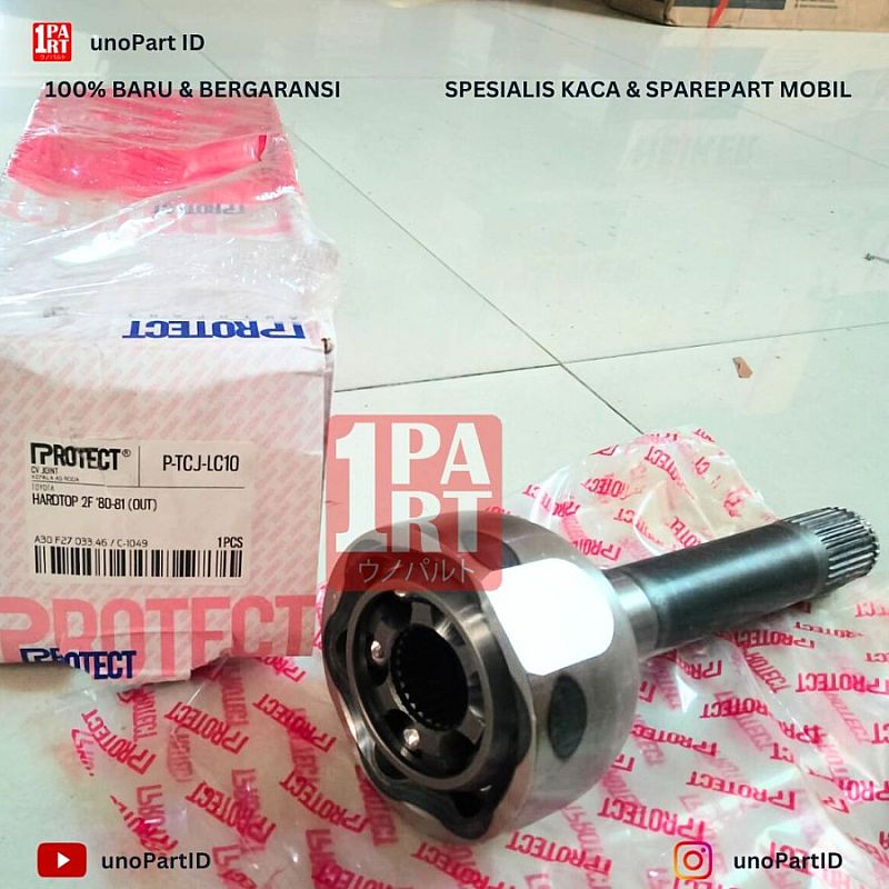 CV JOINT AS RODA TOYOTA HARDTOP 2F BAGIAN LUAR - foto 5