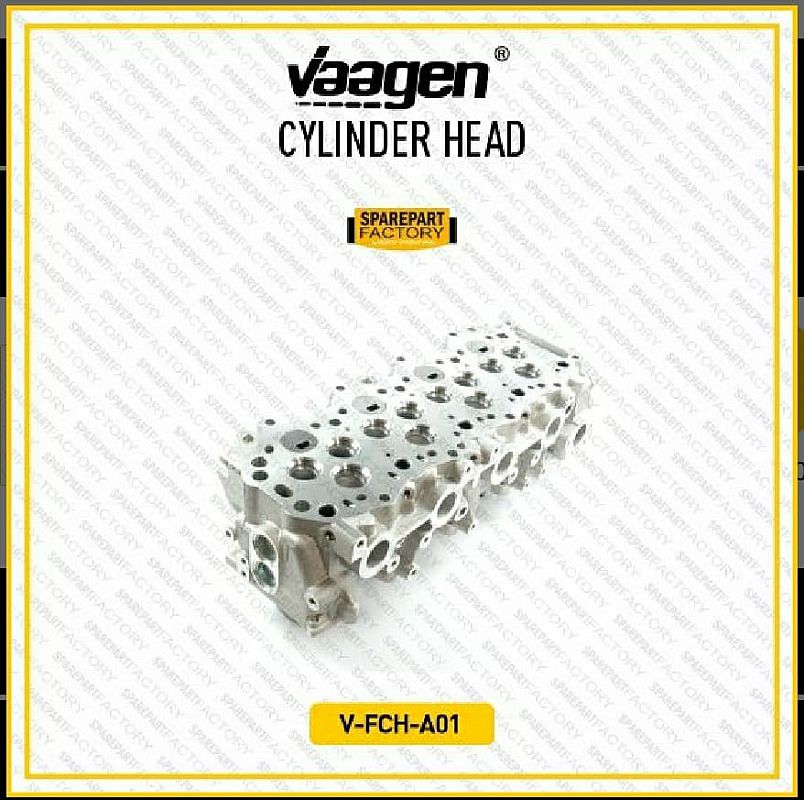 Cylinder Head Ford Ranger 2.5 2.9 Part No WL01-10-100 Vaagen Baru - foto 3