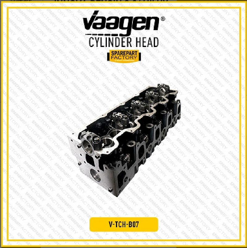 Cylinder Head Toyota Kijang Kapsul Diesel OEM 11101-54111 by Vaagen - foto 2