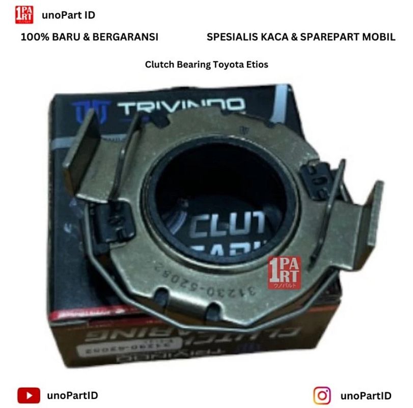Deklaher Toyota Etios Clutch Bearing Kopling Transmisi Trivindo Release 31230-52052 - foto 4