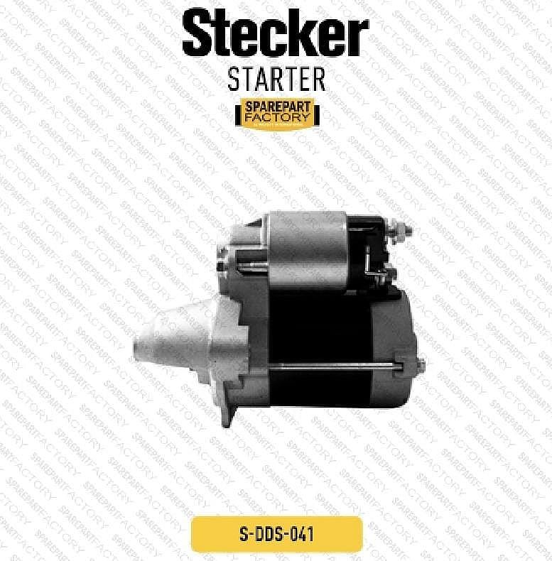 Dinamo Motor Starter Stecker Daihatsu Toyota Agya Ayla 1.2 Sigra Calya / Avanza Xenia Veloz FWD 2022-Ke Atas / Vios Yaris Cross 2023-Ke Atas / New Agya Ayla 2023-Ke Atas / Raize Rocky 2021-Ke Atas SNI - foto 3