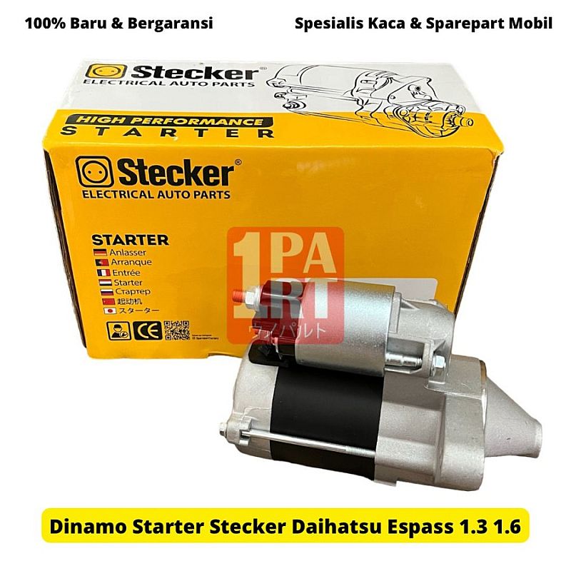 Dinamo Starter Stecker Daihatsu Zebra Espass S89 S91 1.3 / 1.5 / 1.6 s91 s92 s93 SNI KAN OEM 28100-87605 2810087605 - foto 2