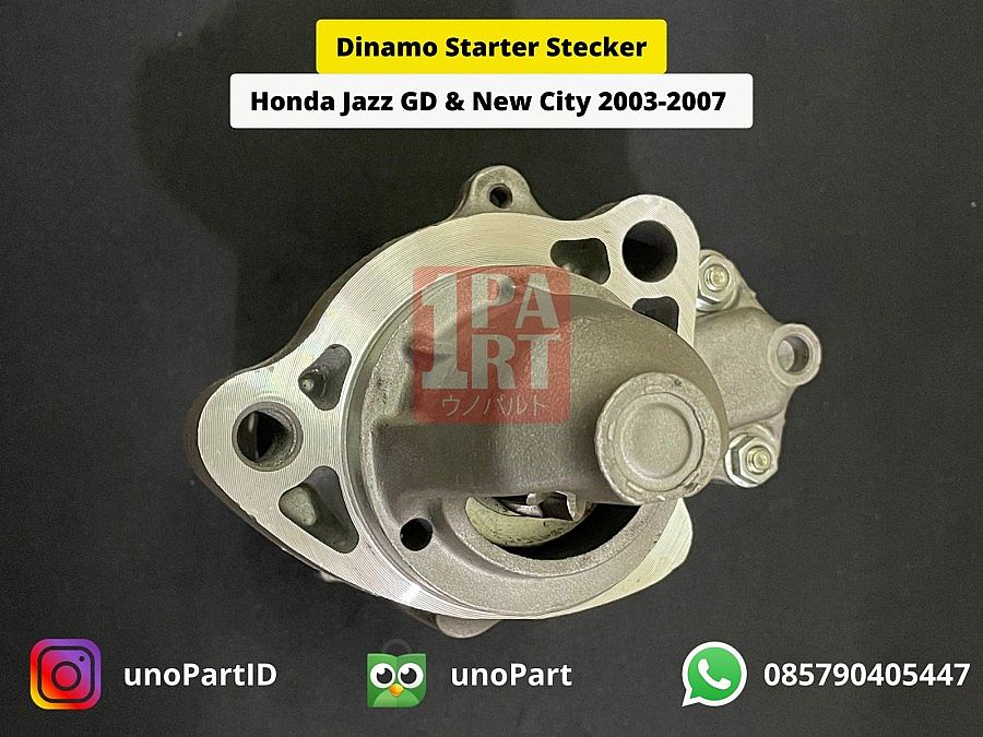Dinamo Starter Stecker Honda Jazz GD3 GE8 City GD8 GM2 2003-2013 / City Z Old 1996-2002 Turbo Susun SNI KAN OEM 31200-P3S-T51 31200P3ST51 - foto 3