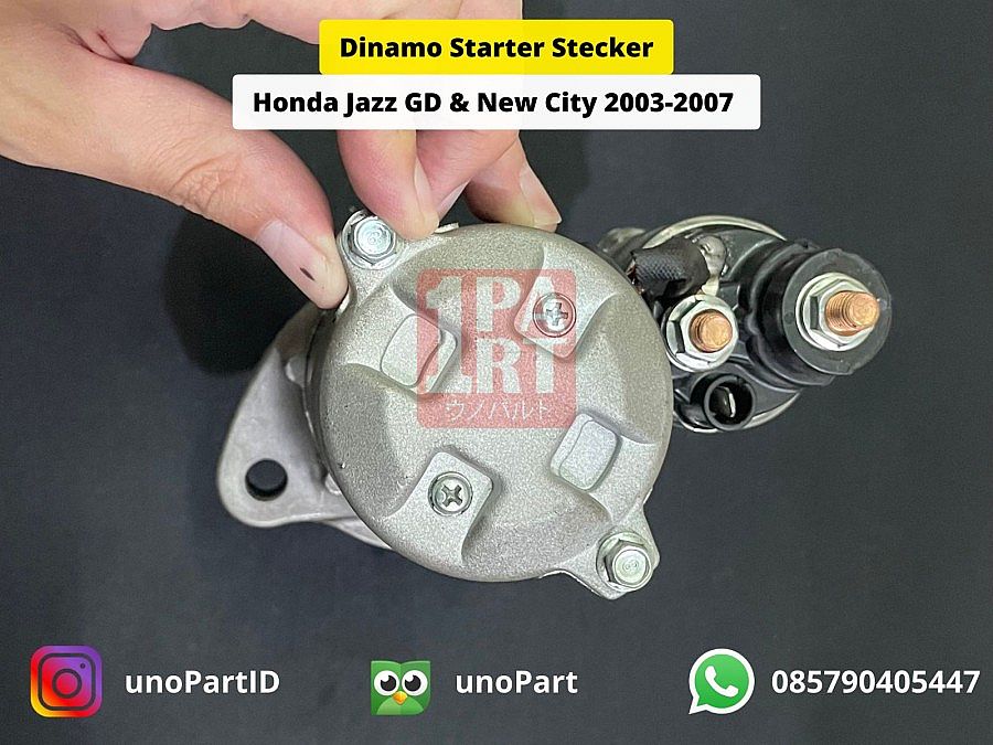 Dinamo Starter Stecker Honda Jazz GD3 GE8 City GD8 GM2 2003-2013 / City Z Old 1996-2002 Turbo Susun SNI KAN OEM 31200-P3S-T51 31200P3ST51 - foto 4