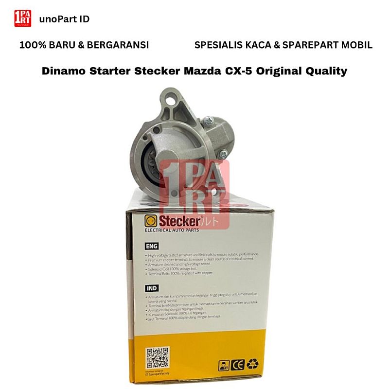 Dinamo Starter Stecker Mazda CX5 CX-5 KE Original Quality - foto 4