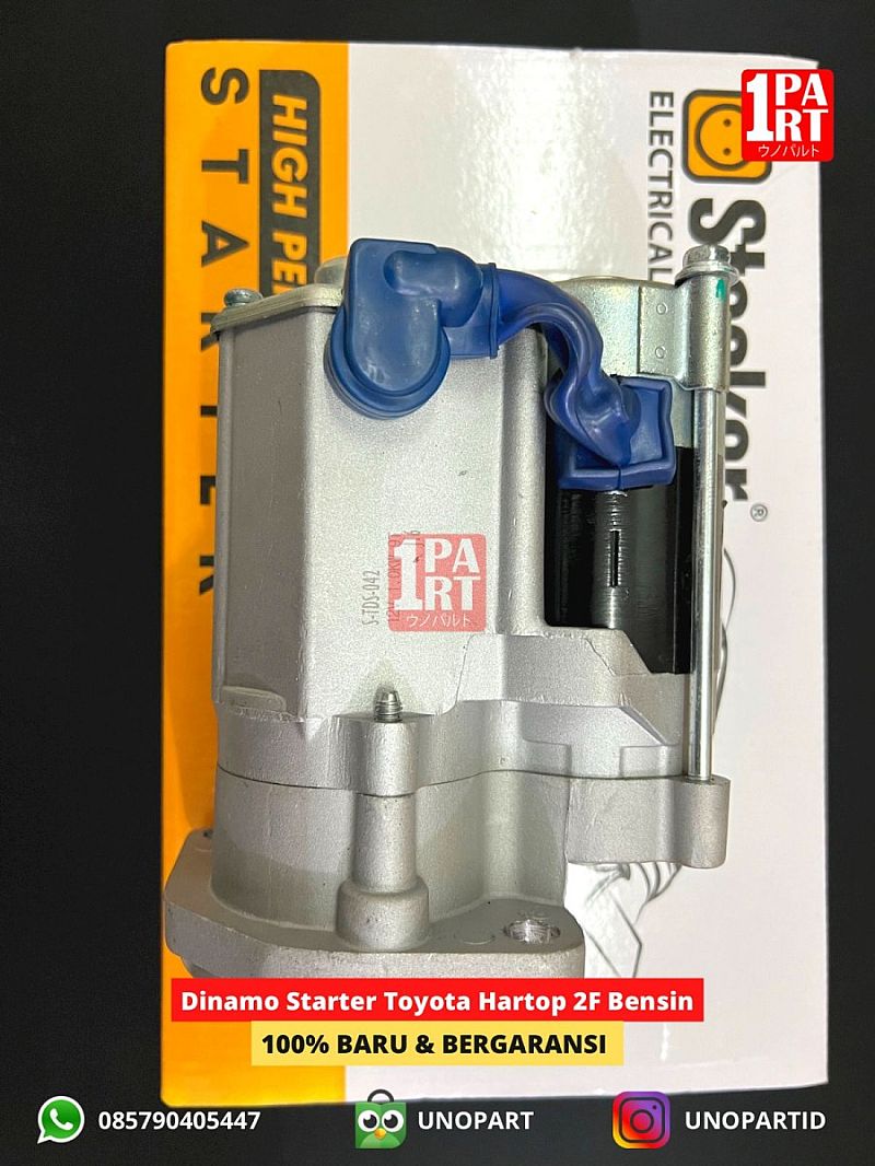 Dinamo Starter Stecker Toyota Hardtop Hartop 2F Bensin Model Standar SNI KAN OEM 28100-60041 2810060041 - foto 4