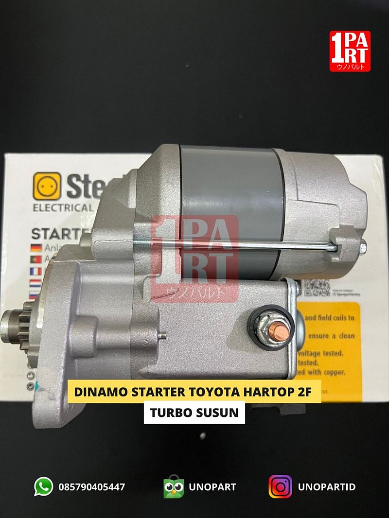 Dinamo Starter Stecker Toyota Hardtop Hartop 2F Bensin Model Turbo Susun SNI KAN OEM 28100-60070 2810060070 - foto 2