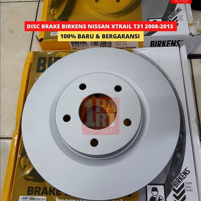 Disc Brake BIRKENS Depan Nissan Xtrail T31 2008-2013 OEM 40206-JG00A - foto 3