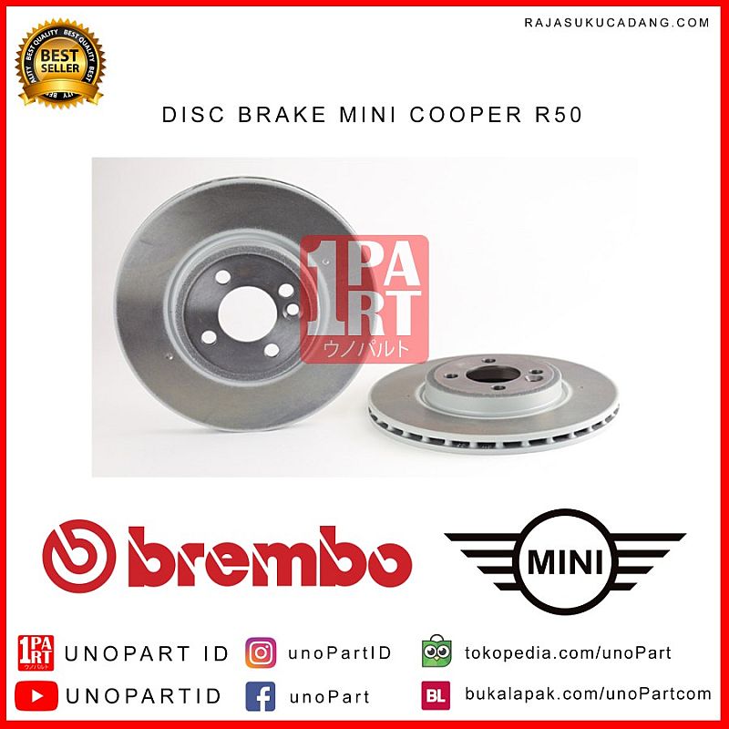 Disc Brake Brembo Mini Cooper R50 OEM No 34116774986 by unoPart - foto 5