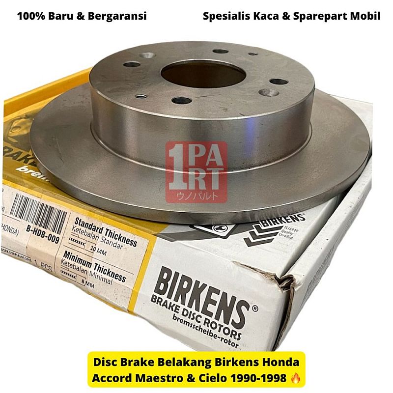 Disc Brake Cakram Belakang Honda Accord Maestro & Cielo 1990-1998 - foto 3