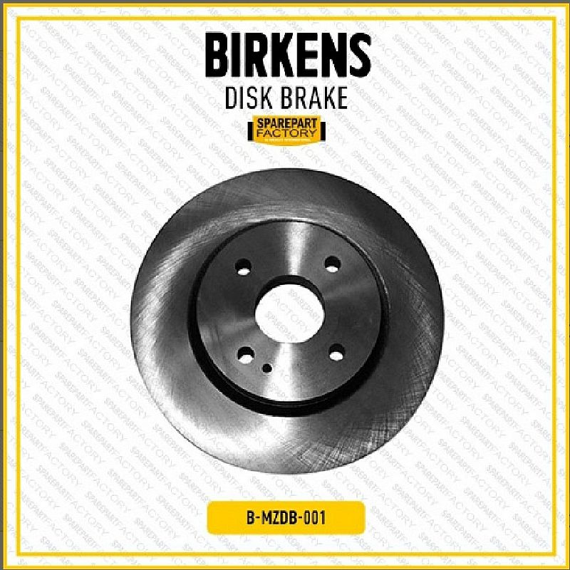 Disc Brake Cakram Depan Birkens Ford Fiesta / Mazda 2 Non Skyactiv 09-13 SNI KAN OEM AV591125AC - foto 3