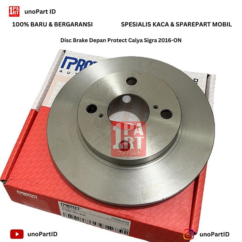 Disc Brake Cakram Depan Daihatsu Sigra Toyota Calya 2016-ON Merk Protect Part No 43512-BZ290 - foto 3