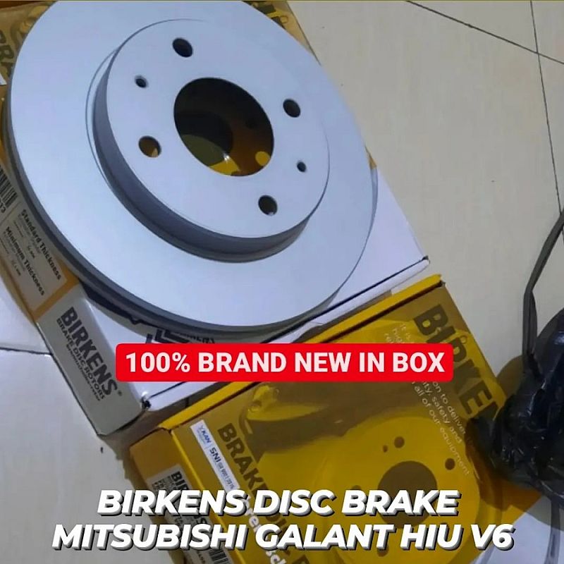 Disc Brake Cakram Mitsubishi Galant V6 DOHC atau VR 1993-end Depan. - foto 2
