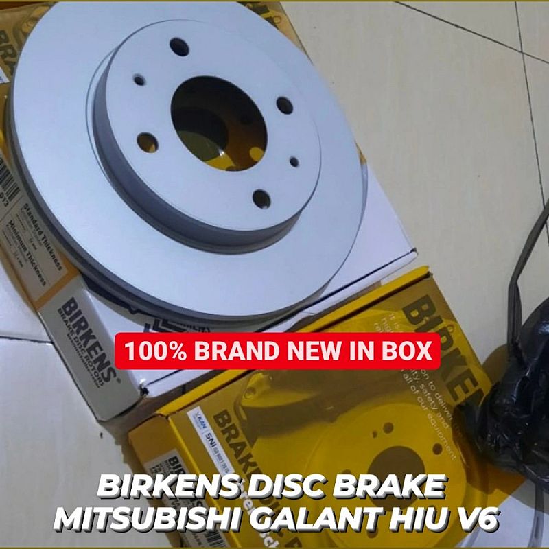 Disc Brake Cakram Mitsubishi Galant V6 DOHC atau VR 1993-end Depan. - foto 5