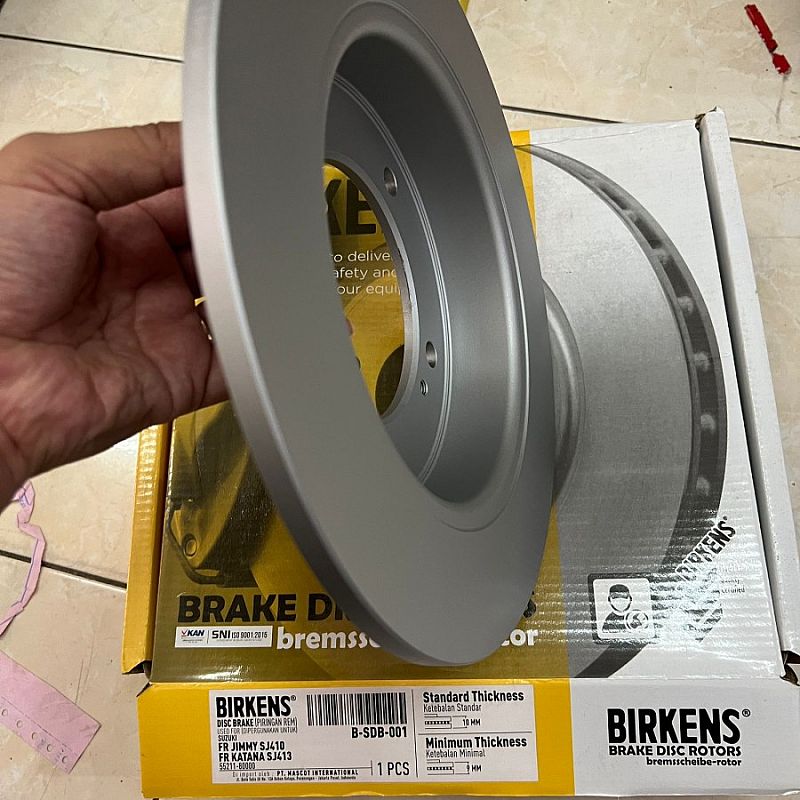 Disc Brake Cakram Suzuki JIMNY SJ410 / KATANA SJ413 Depan - foto 4