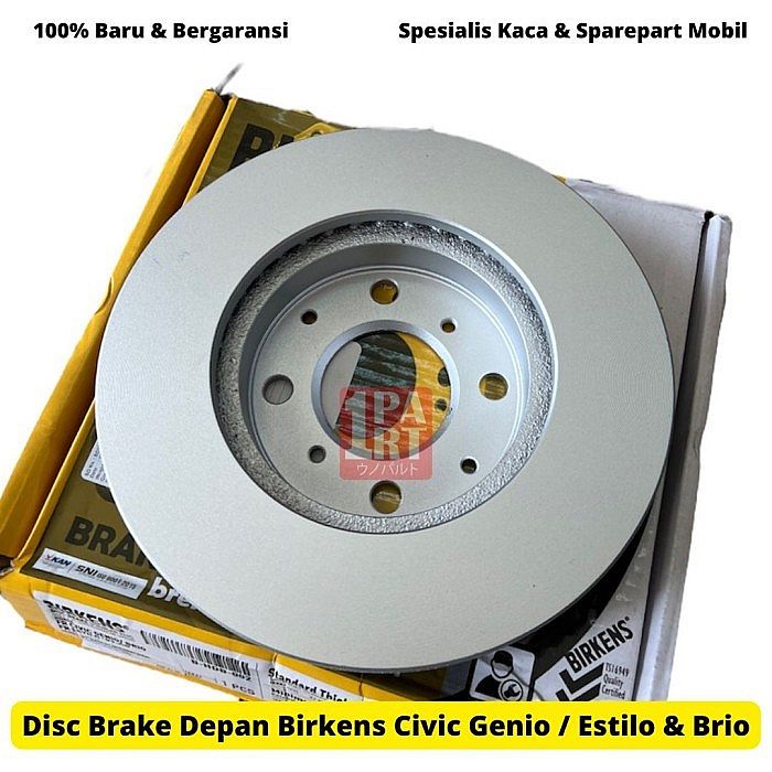 Disc Brake Depan Birkens Honda Brio Civic Genio Estilo Harga 2 Keping - foto 4