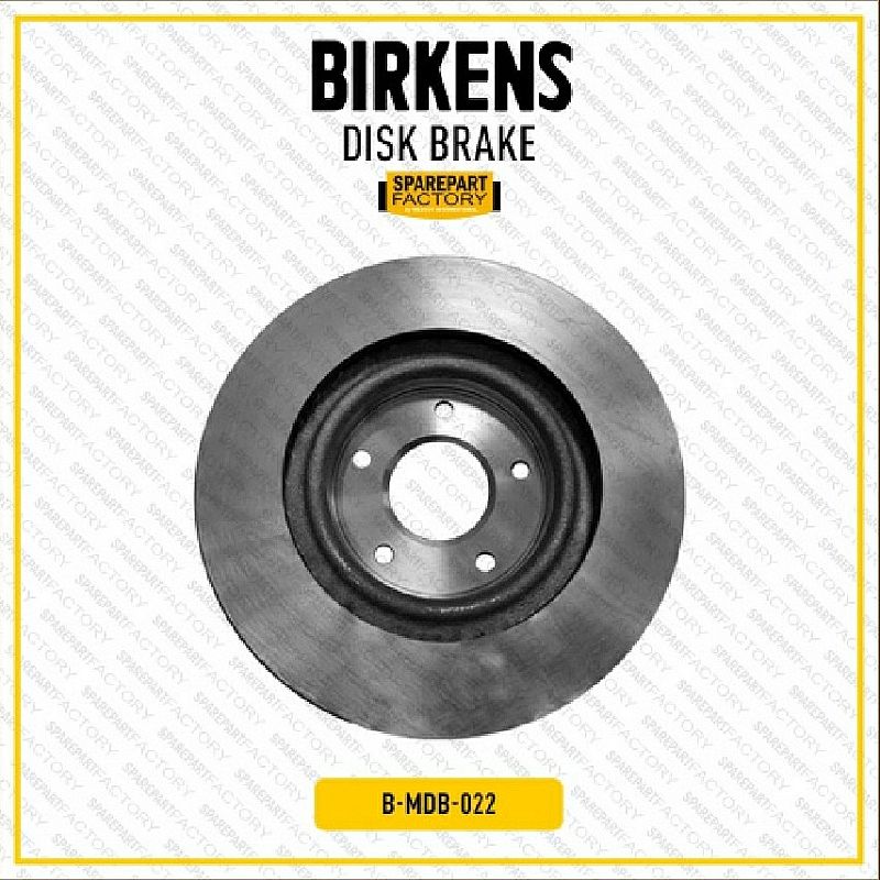 Disc Brake Depan Birkens Mitsubishi Outlander 10- / Eclipse Cross 20- SNI KAN Finishing OEM 4615A178 - foto 2