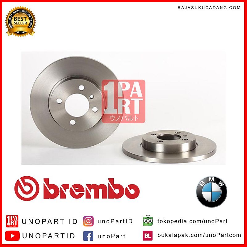 Disc Brake Depan Brembo BMW E30 316i 318i OEM No 34111154747 - foto 5