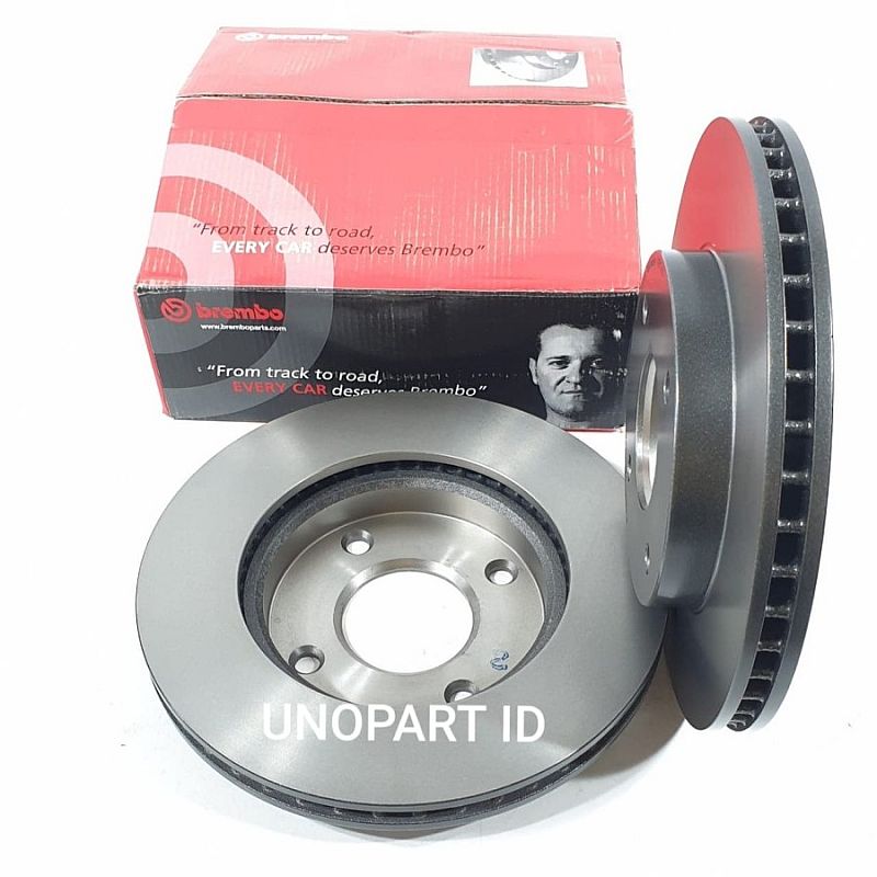 Disc Brake Depan Brembo Nissan Navara D40 2004-2015 by unoPart ID - foto 2