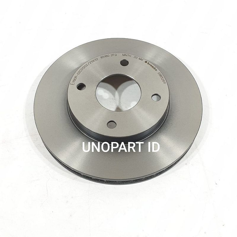 Disc Brake Depan Brembo Nissan Navara D40 2004-2015 by unoPart ID - foto 3