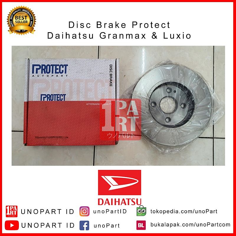 Disc Brake Depan Protect Daihatsu Granmax & Luxio Part No 43512-BZ090 - foto 3