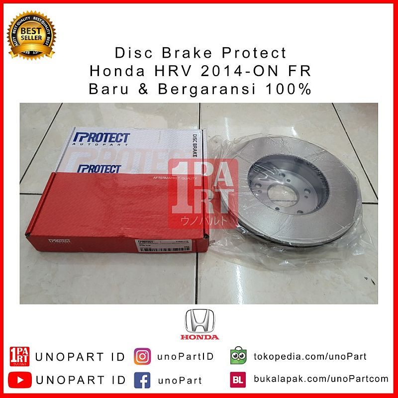 Disc Brake Depan Protect Honda HR-V HRV 2014-ON Part No 45251-T9A-T00 - foto 2