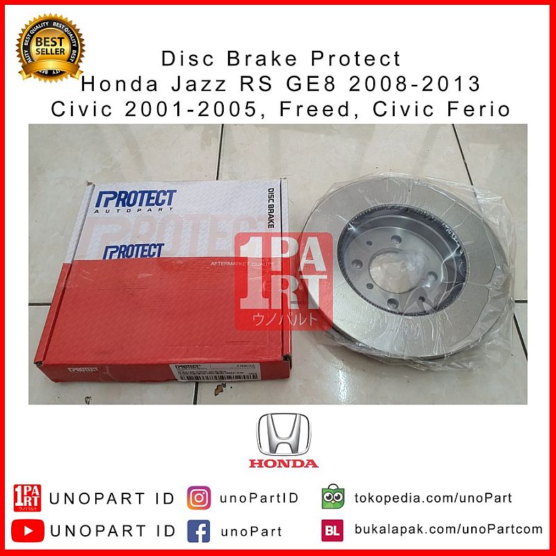 Disc Brake Depan Protect Honda Jazz RS GE8 2008-2013 / Freed / Ferio - foto 3