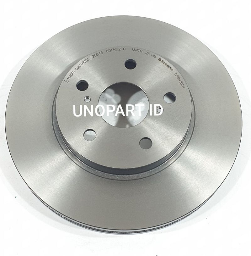 Disc Brake Double Depan Brembo Toyota Alphard ANH20 ANH30 - foto 2