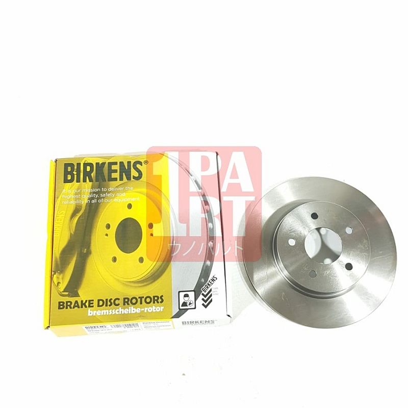 Disc Brake Piringan Cakram Rotor Belakang Birkens Nissan Xtrail X-Trail T32 2014-Ke Atas SNI KAN OEM 43206-4CE0A 432064CE0A - foto 3