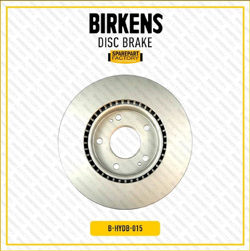 Disc Brake Piringan Rem Cakram Rotor Birkens Hyundai Stargazer 2022-Ke Atas Depan SNI KAN OEM 51712-16000 5171216000 Sudah Finishing dan Anti Karat