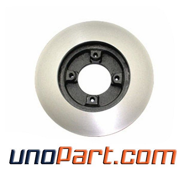 Disc Brake Piringan Rem Cakram Rotor Birkens Toyota Kijang Kapsul Injeksi Injection EFI 1.8 / 2.0 / Diesel 00-04 Depan SNI KAN OEM 43512-0B030 435120B030 by Unopart ID